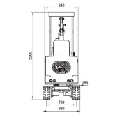Mini excavadora GARTO GAR-10 Motor Diésel KOOP 10 CV
