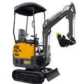 Miniescavatore GARTO GR-12 con motore KUBOTA D722