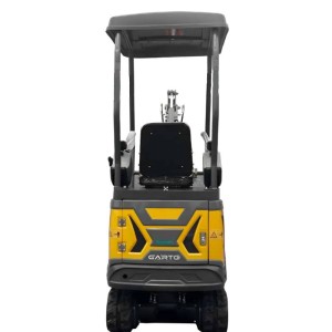 Mini escavatore GARTO GAR-15 con motore KUBOTA D902 EURO5