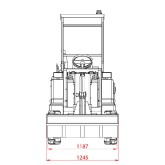 Teleskop-Minilader Garto GR-L28 800 Kg Tragfähigkeit