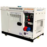 Gerador a gasóleo silencioso Zeppelin GEN-10Z Dual Power 10 kVA