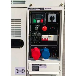 Generador diésel silencioso Zeppelin GEN-10Z Dual Power 10 kVA