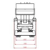 Minidumper GARTO MD-500 ECO Briggs & Stratton Moteur 10 cv 500 kg