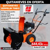 Limpa-neves a gasolina Zeppelin TINEO 6,5 CV