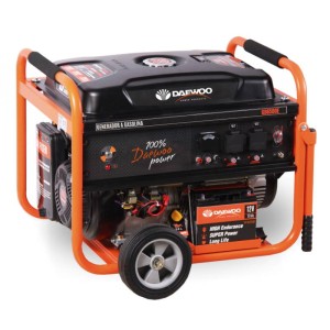 Generador eléctrico Daewoo GD6500E-S con arranque eléctrico 5500 W