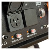 Générateur électrique à essence Daewoo GD6500-S avec poignées et roues 5500 W