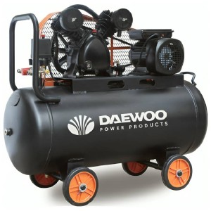 Compressor de ar de dois cilindros Daewoo DAAC100CV 2 HP