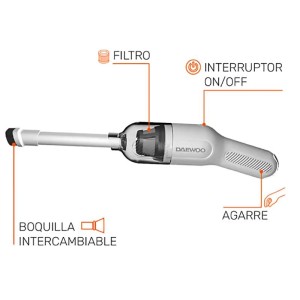 Aspirador de mano Daewoo DAVC8V