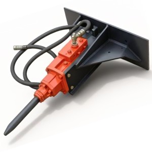 Hydraulic Hammer KPC valid for skid steer loaders
