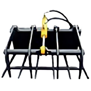 Clamps KPC valid for skid steer loaders