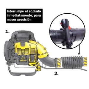 Soplador Garland Gas 700MG-V20 65,6cc