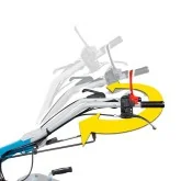 Культиватор Bertolini 405S Двигун Honda GX200 5.8 к.с