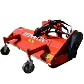 Front crusher for fixed Zeppelin wheel loader