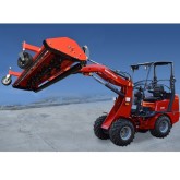 Trituratore frontale per pale gommate Zeppelin fisso