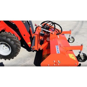 Front crusher for fixed Zeppelin wheel loader