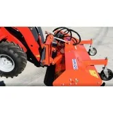 Front crusher for fixed Zeppelin wheel loader