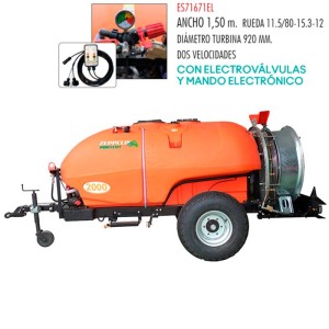 Atomizzatore trainato 35-50 CV Zeppelin