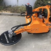 Zeppelin Frantoio a martelli Sahara montato lateralmente con disco laterale