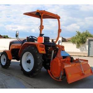 Reinforced Zeppelin tractor rotovators