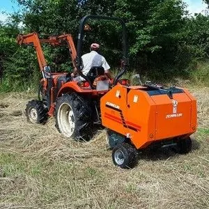 Tractor round baler Zeppelin ESEMPACO compact baler 800 mm