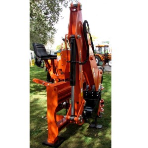Tractor backhoes Zeppelin ESRETH buckets ESCAZ movable