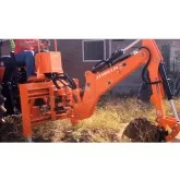 Tractor backhoes Zeppelin ESRETH buckets ESCAZ movable