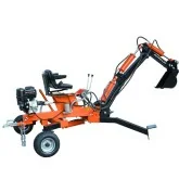Gasoline backhoe Zeppelin ESRET010HPZ 10 Hp