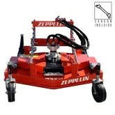 Hydraulic brush cutters for Zeppelin wheel loaders