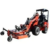 Hydraulic brush cutters for Zeppelin wheel loaders