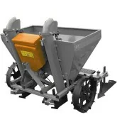 Plantadora sembradora de patatas de dos filas a tractor Zeppelin