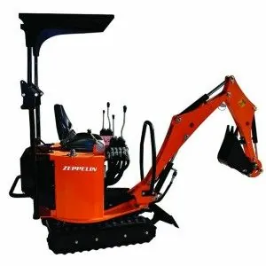 Mini excavateur à essence Zeppelin Mini Pincher 13.5 HP