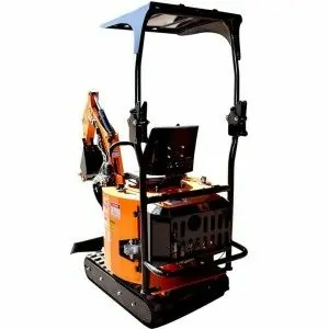 Self-propelled hydraulic mini excavator Zeppelin Mini Pincher 13.5 Hp