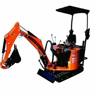 Self-propelled hydraulic mini excavator Zeppelin Mini Pincher 13.5 Hp