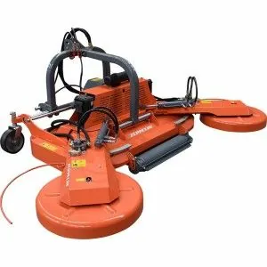 Tractor brush cutters with side disc Zeppelin Boomerang