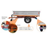 Rimorchio ribaltabile omologato Zeppelin 1500-2500 Kg