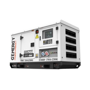 Grupo gerador a diesel Genergy GDS27T 27kVA
