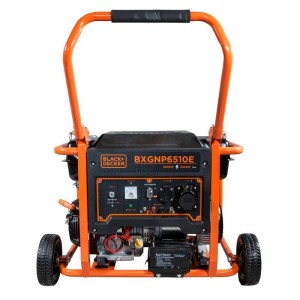 Gasoline Electric Generator BLACKandDECKER BXGNP6510E 6.5 KW