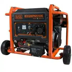 Gasoline electric generator BLACKandDECKER BXGNP6510E 6.5 KW