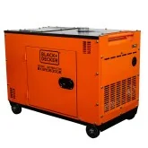 Gerador a gasóleo monofásico BLACKandDECKER BXGND6300E 6,3 KW