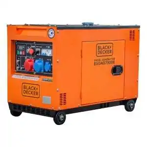 Generador diésel DUAL POWER BLACKandDECKER BXGND7900E 5,7 KW