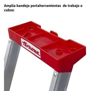 Scale in alluminio Faraone Elegance 3-8 gradini