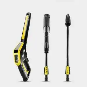 Power Control Gun with Quick Connect and Karcher spray wands.