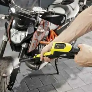 Máquina de limpeza a alta pressão Karcher limpeza de motas Intermaquinas