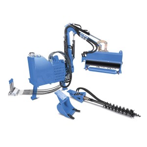 Débroussailleuses à bras latéral de tracteur