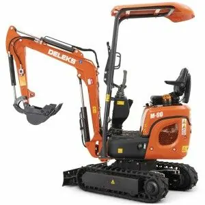 Mini excavator Deleks M90 Koop engine KD192 7.6 Kw