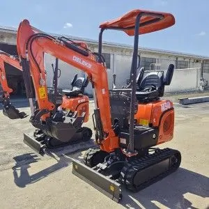 Mini excavadora Deleks M90 motor Koop KD192 7.6 Kw