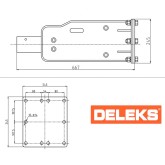 Martelo demolidor hidráulico BRH Deleks HAMMER-350 180 Joule