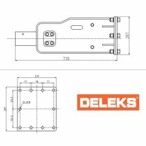 Гідравлічний молоток BRH Deleks HAMMER-400 220 Дж