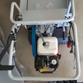 Carriola cingolata Bertolini Motore BTR 550 Honda portata massima 500 kg