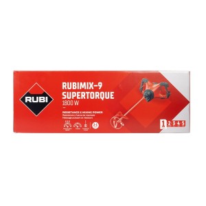 Betoniera elettrica Rubi Rubimix-9 Supertorque